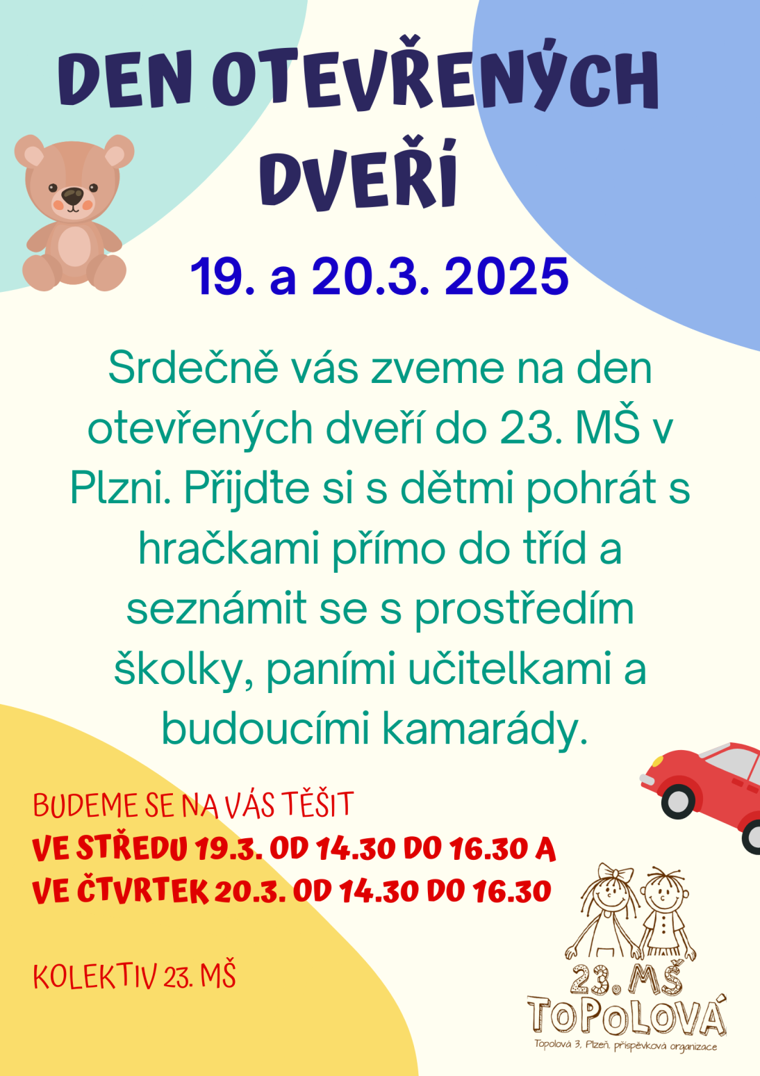 DEN OTEVŘENÝCH DVEŘÍ V 23. MŠ